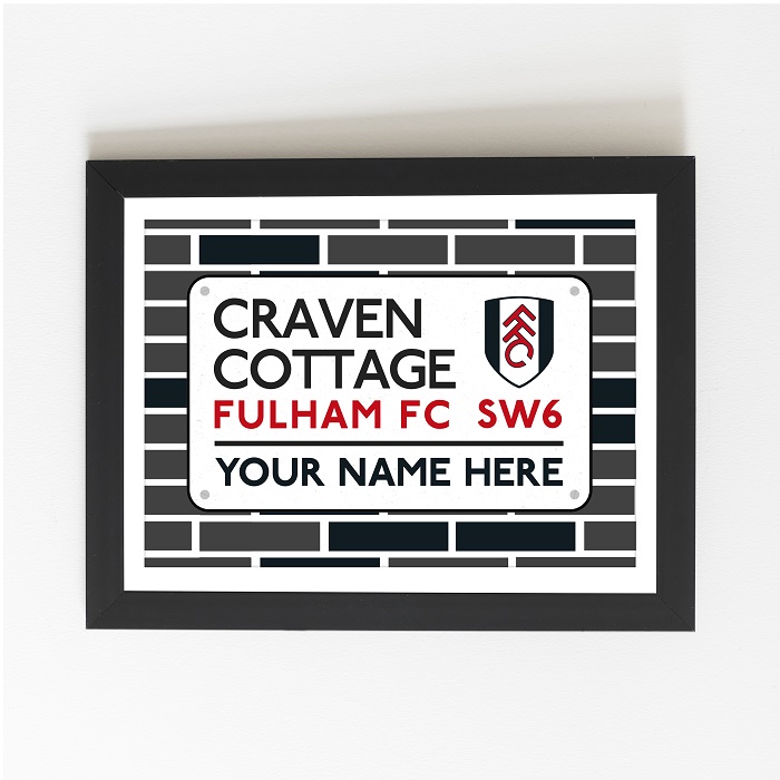 Street Sign Personalised Print